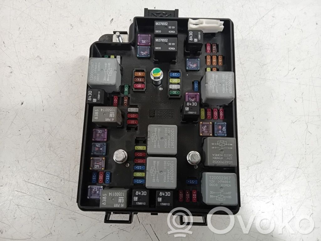 Chevrolet Aveo Fuse box set 