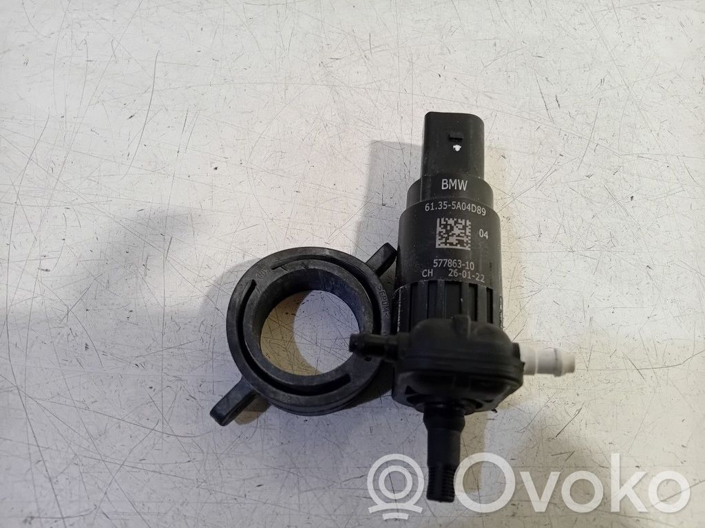 BMW iX Headlight washer spray nozzle 