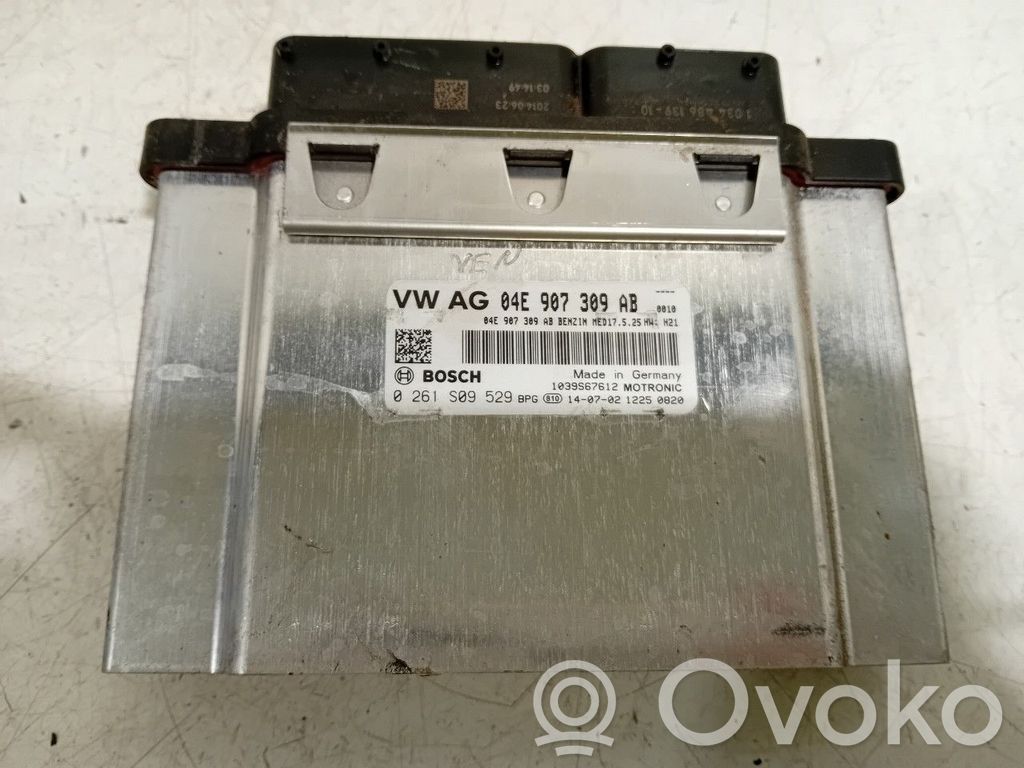 Unidad de control/módulo del motor   04E907389AB