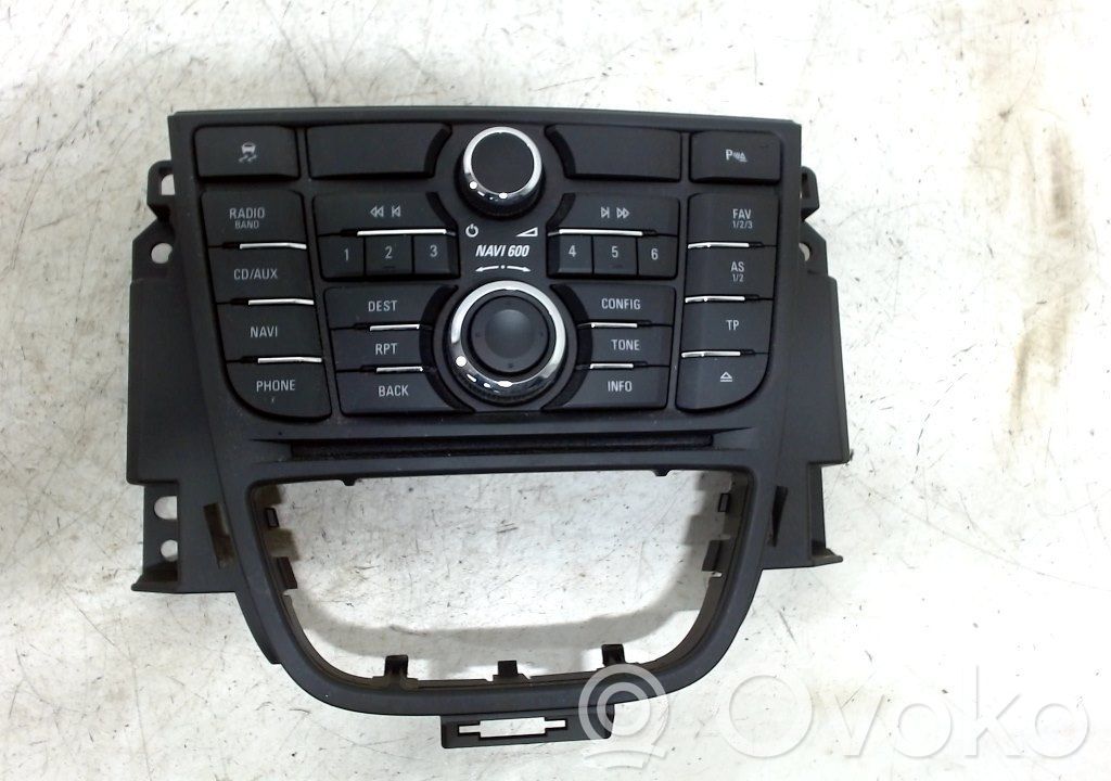 Central console control unit   13337222