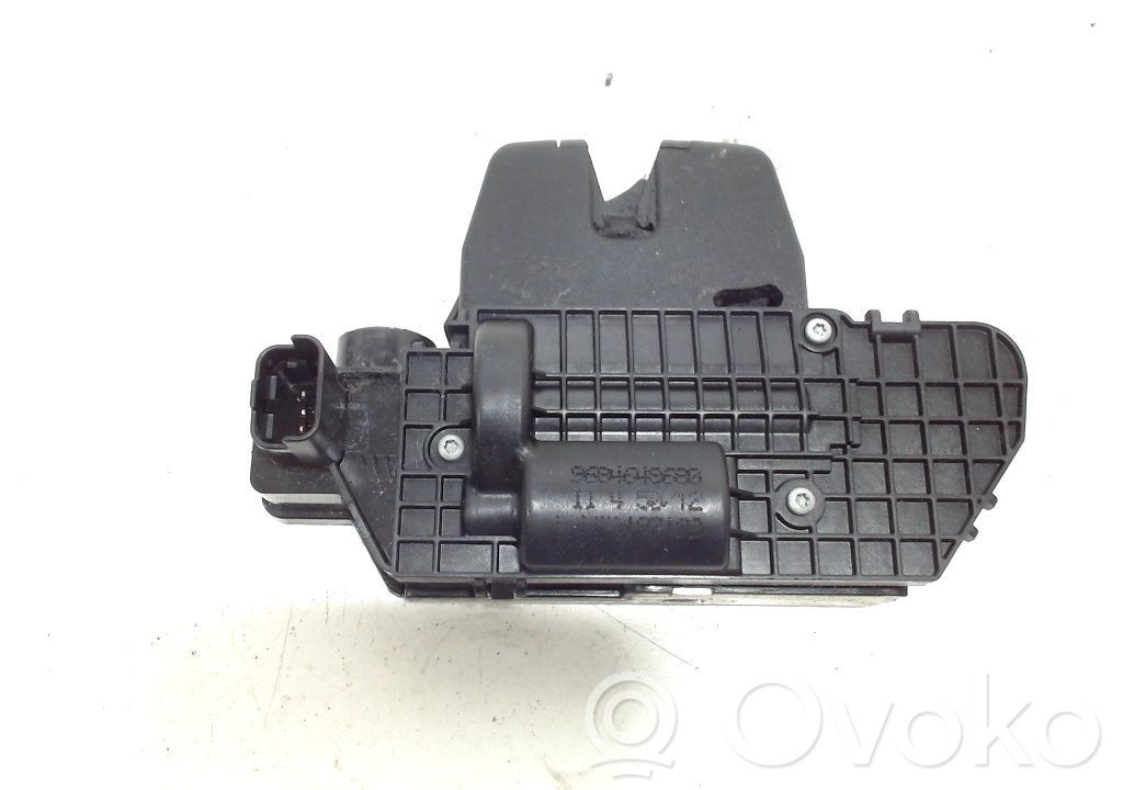 Peugeot 208 I Tailgate/trunk/boot lock/catch/latch 