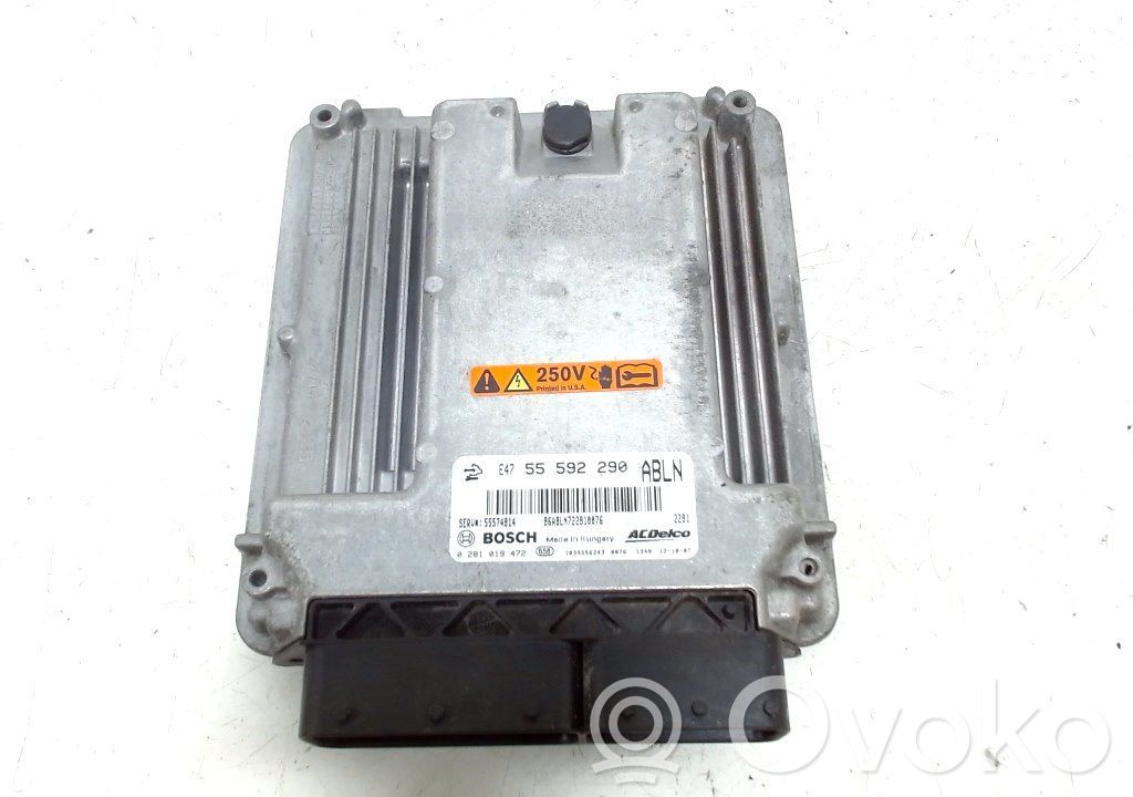 Opel Insignia A Engine control unit/module 