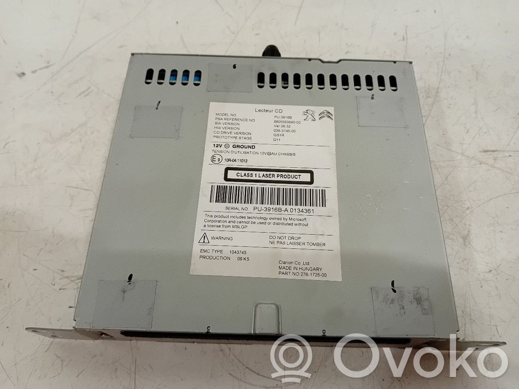 Peugeot 308 Radio / CD/DVD atskaņotājs / navigācija 