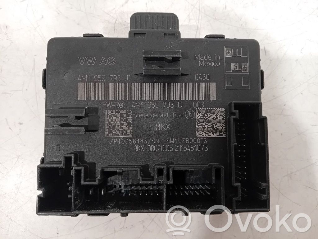 Audi Q5 SQ5 FY Unidad de control/módulo del bloqueo de puertas 