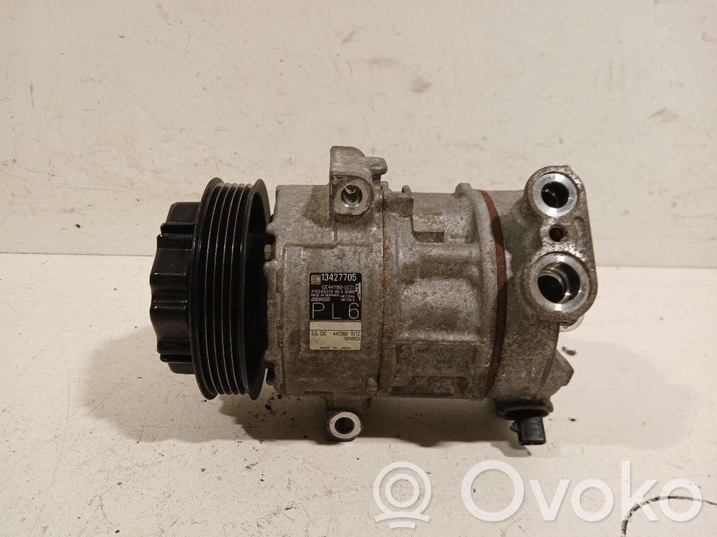Opel Corsa E Air conditioning (A/C) compressor (pump) 