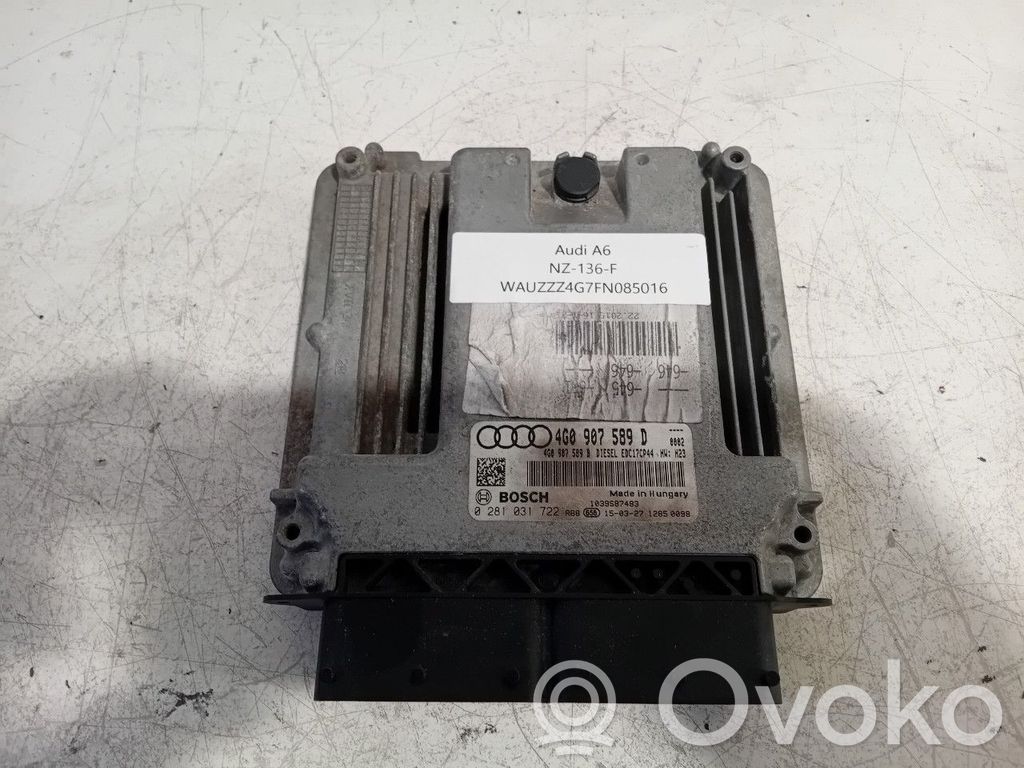 Engine control unit/module   4G0907589D