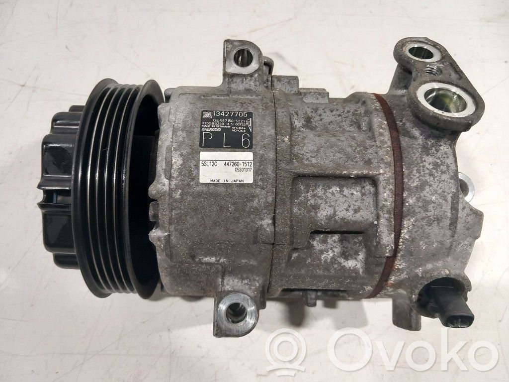 Opel Corsa E Air conditioning (A/C) compressor (pump) 