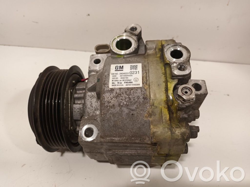 Opel Mokka Kompresor / Sprężarka klimatyzacji A/C 