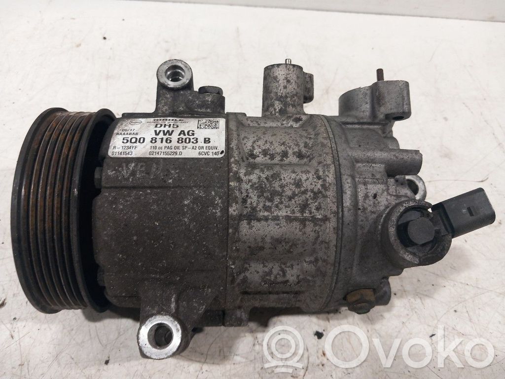 Volkswagen PASSAT B8 Ilmastointilaitteen kompressorin pumppu (A/C) 