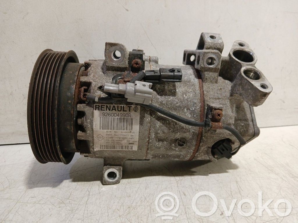 Renault Clio IV Air conditioning (A/C) compressor (pump) 