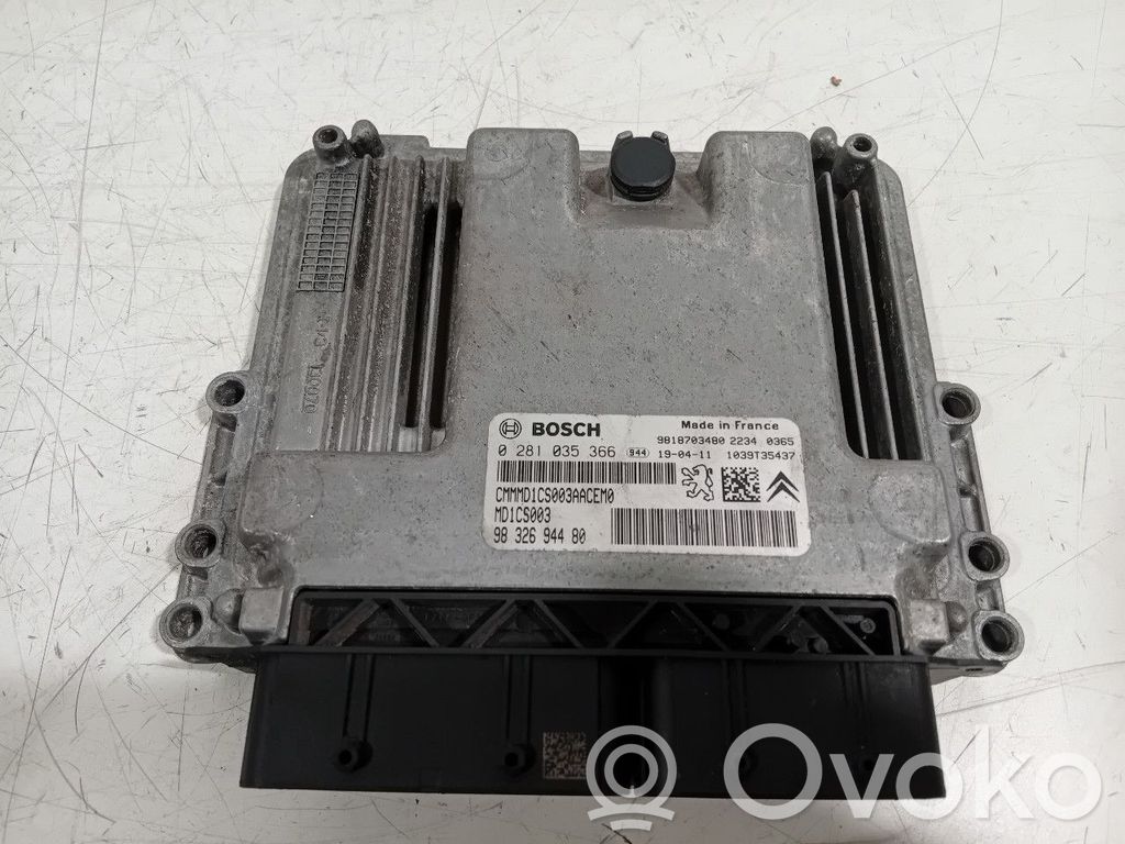 Citroen C5 Aircross Engine control unit/module 