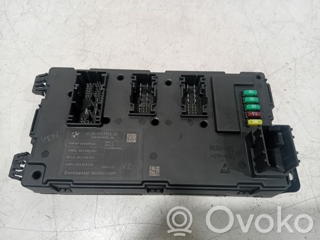 BMW 3 F30 F35 F31 Unidad de control/módulo de carrocería central 