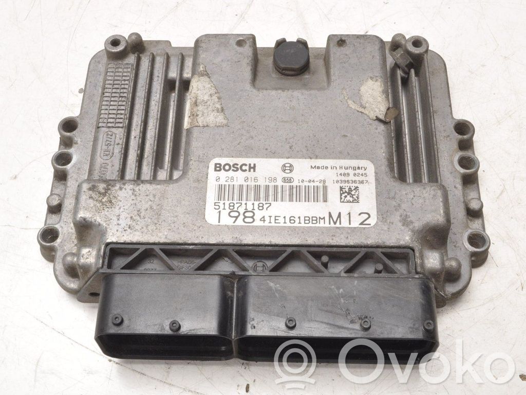 Fiat Bravo Engine control unit/module ECU 