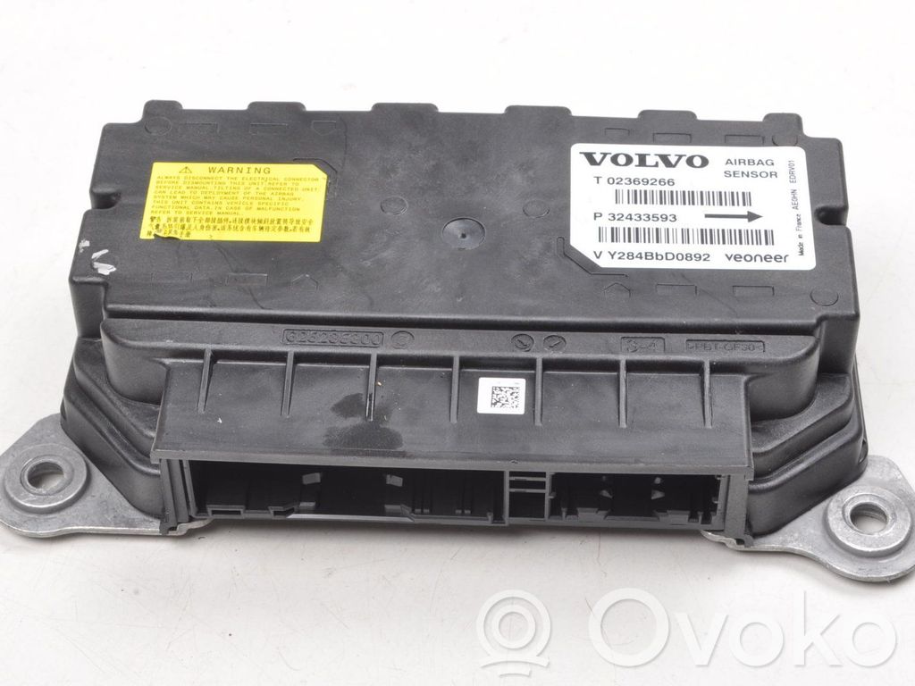 Volvo XC60 Airbag control unit/module 