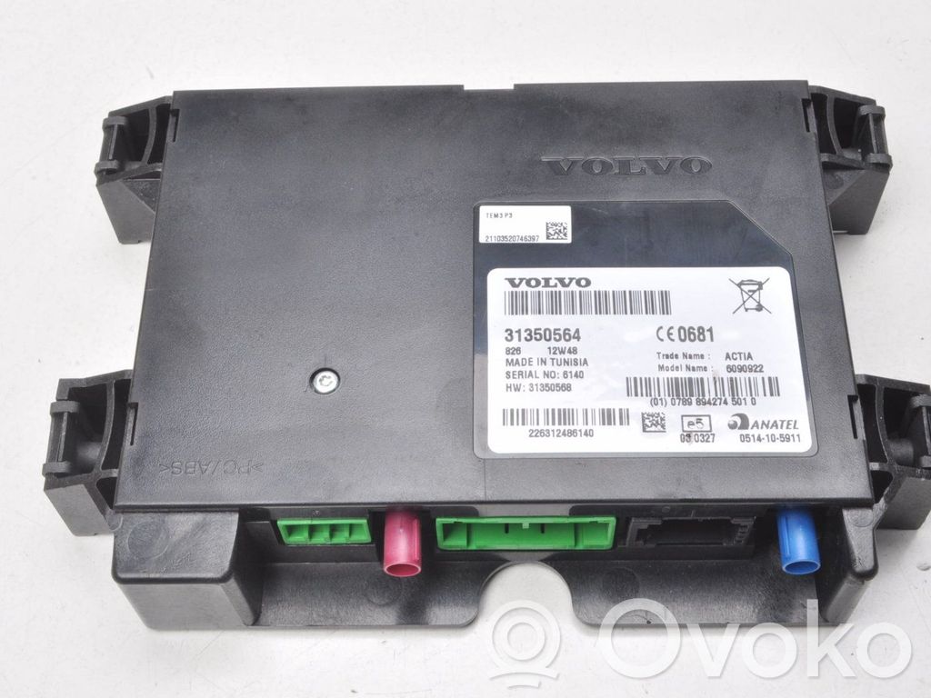 GPS navigation control unit/module   31350564