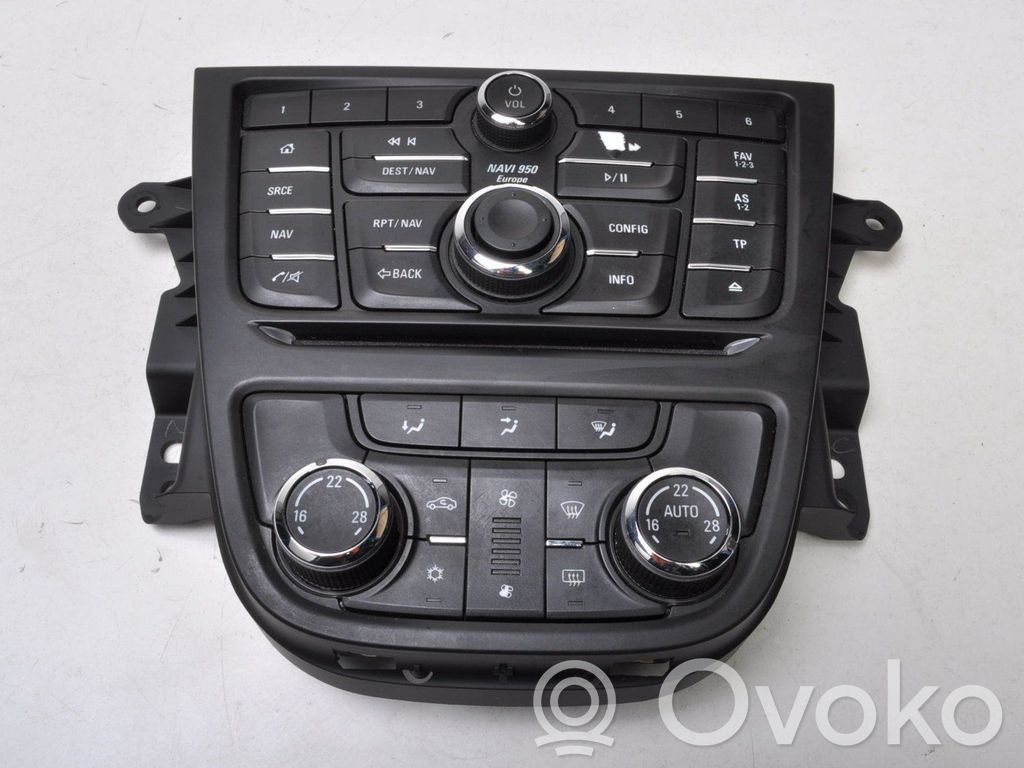 Opel Mokka Head unit multimedia control 