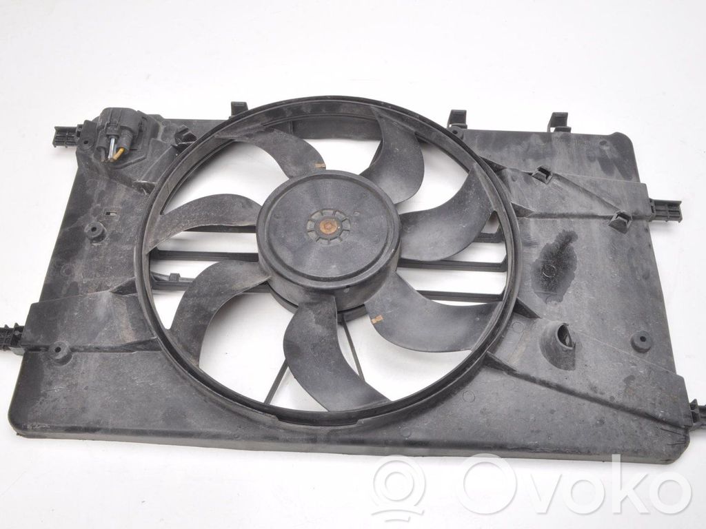 Opel Zafira C Electric radiator cooling fan 