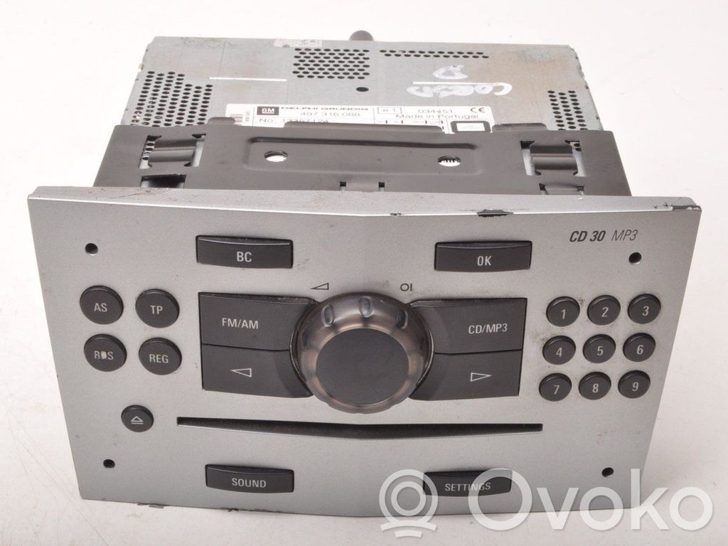 Opel Corsa D Panel / Radioodtwarzacz CD/DVD/GPS 