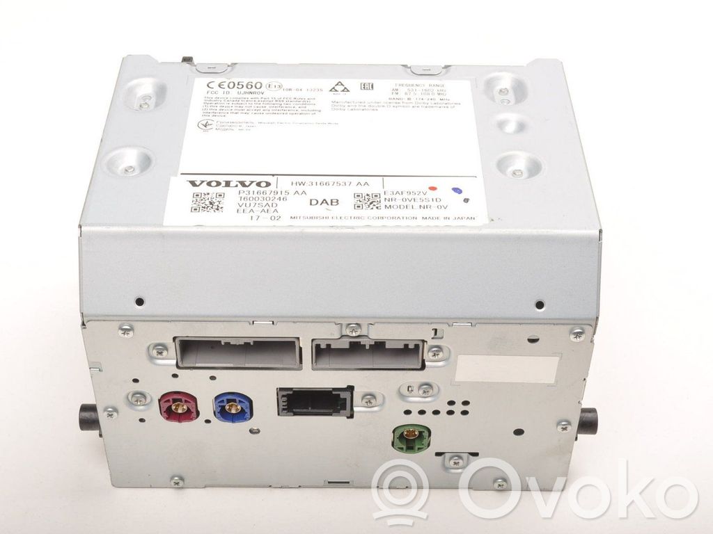 Volvo S90, V90 Radio/CD/DVD/GPS head unit 