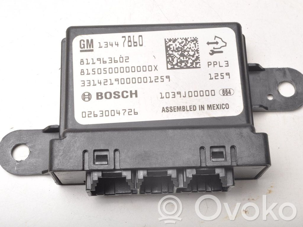 Opel Meriva B Parking PDC control unit/module 