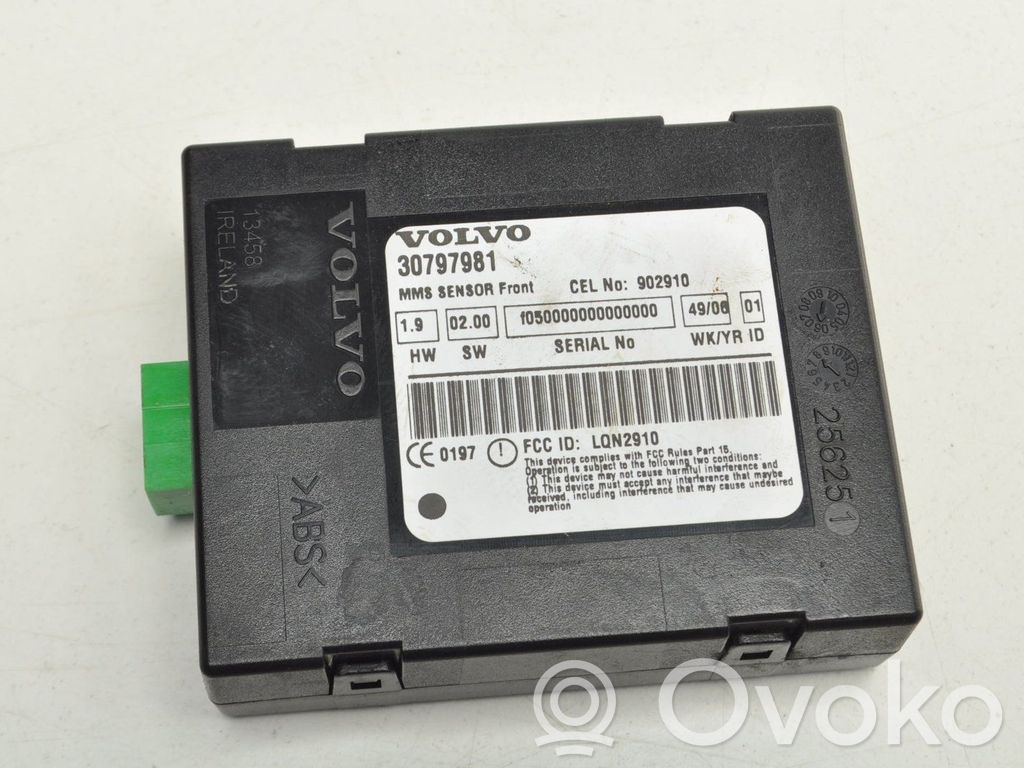Volvo C70 Trunk lid opening control unit 