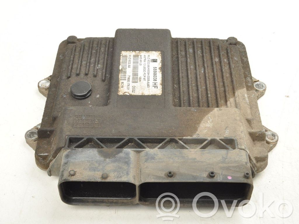 Opel Astra H Engine control unit/module ECU 