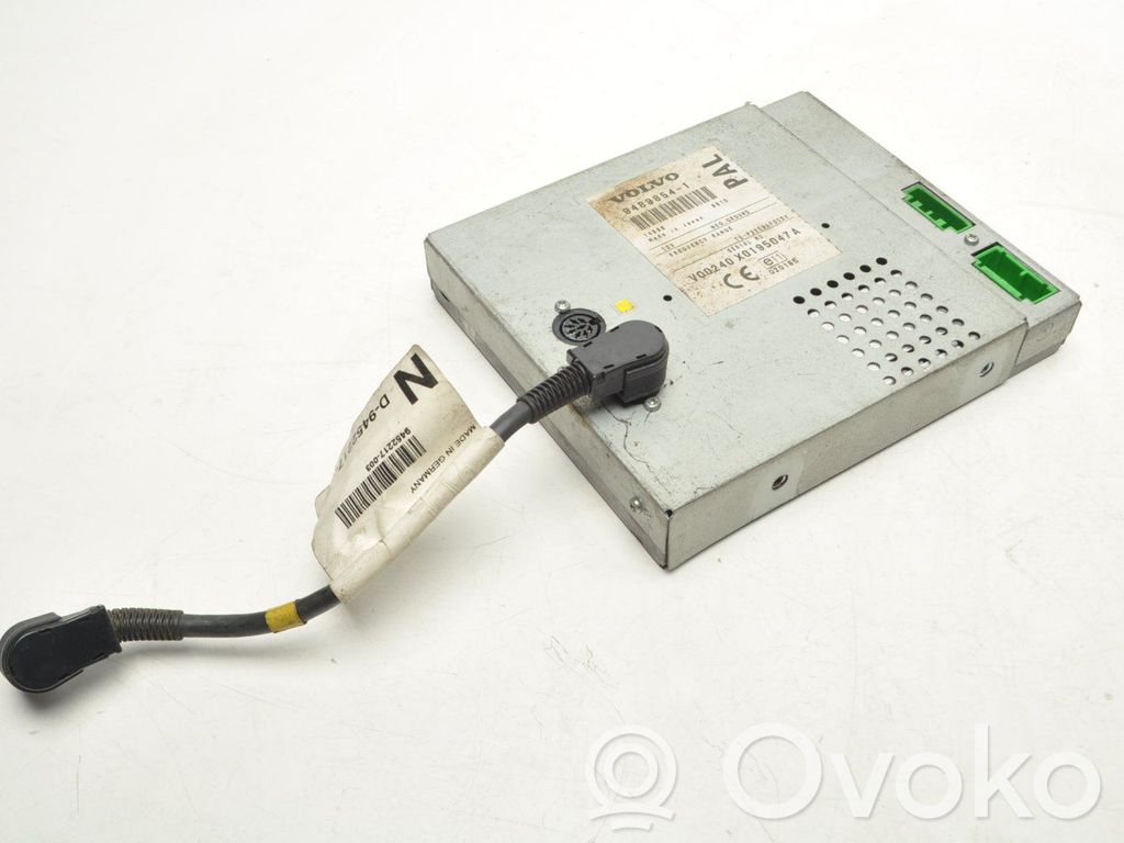 Volvo S80 Trunk lid opening control unit 