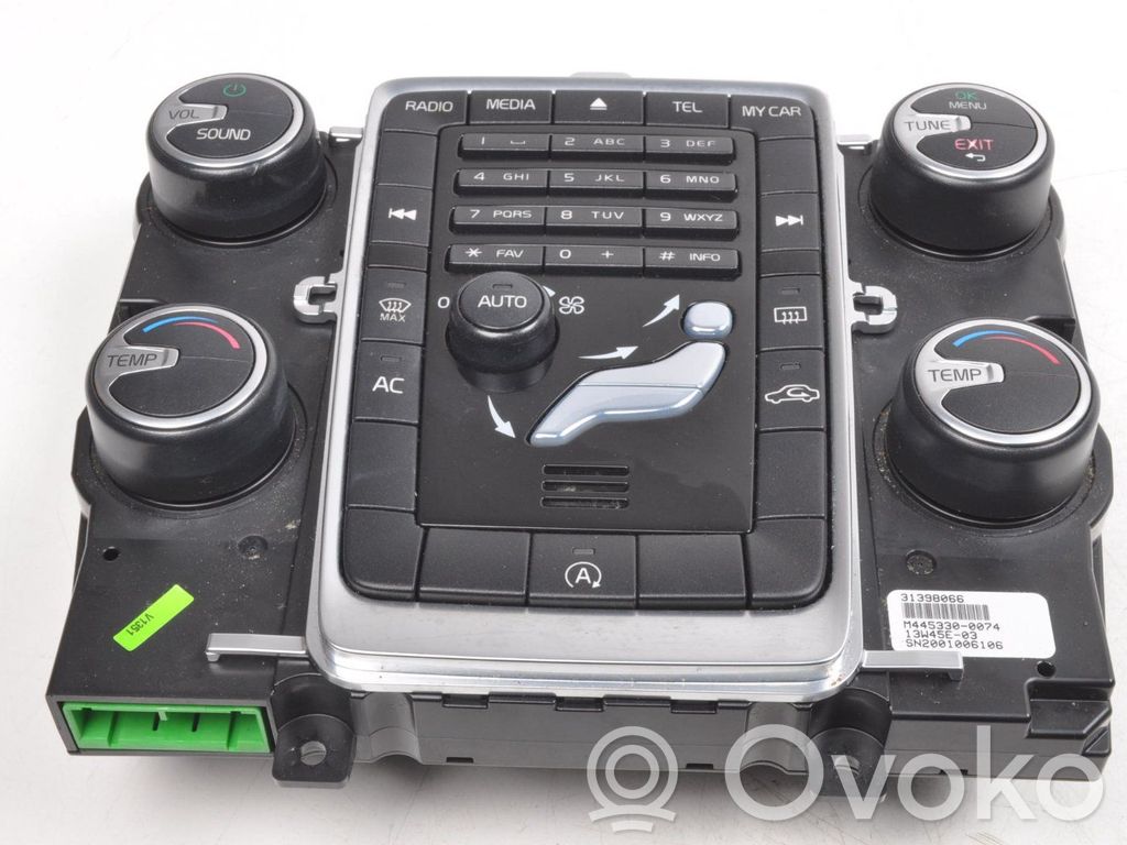 Volvo S60 Climate control unit 