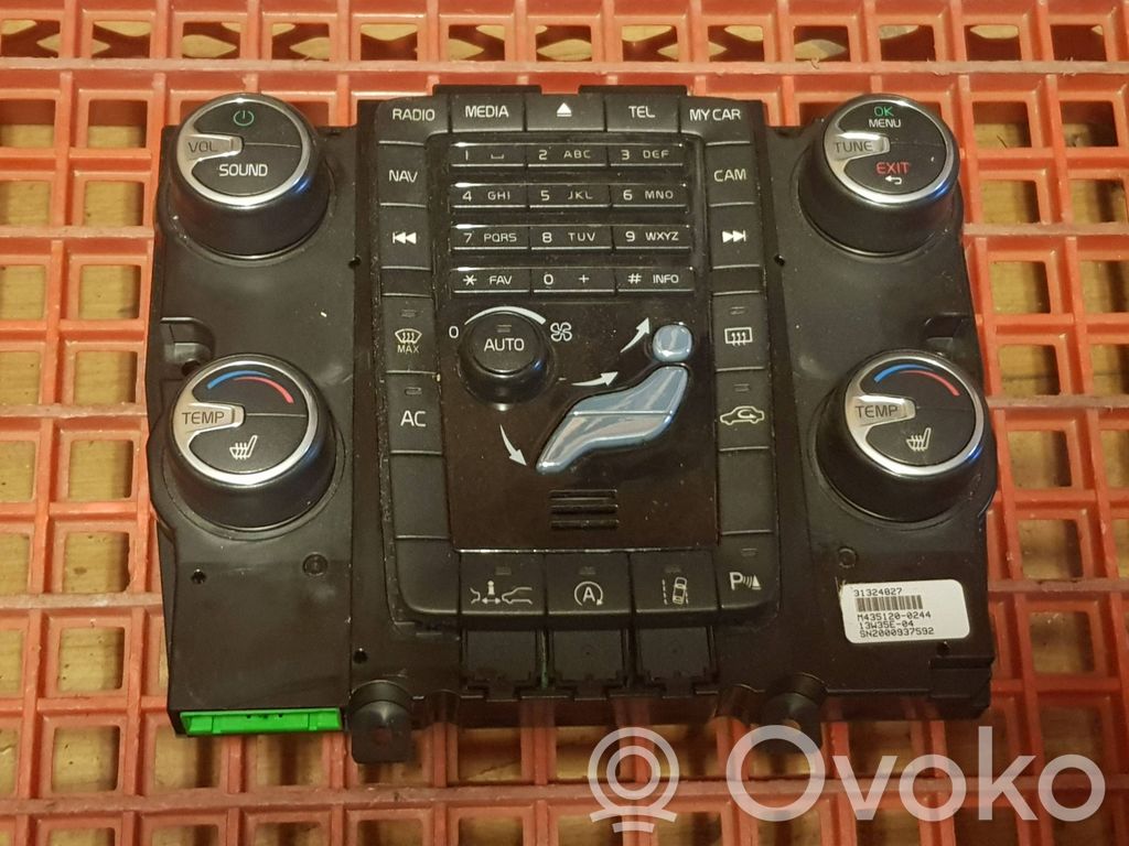 Volvo S60 Climate control/heater control trim 