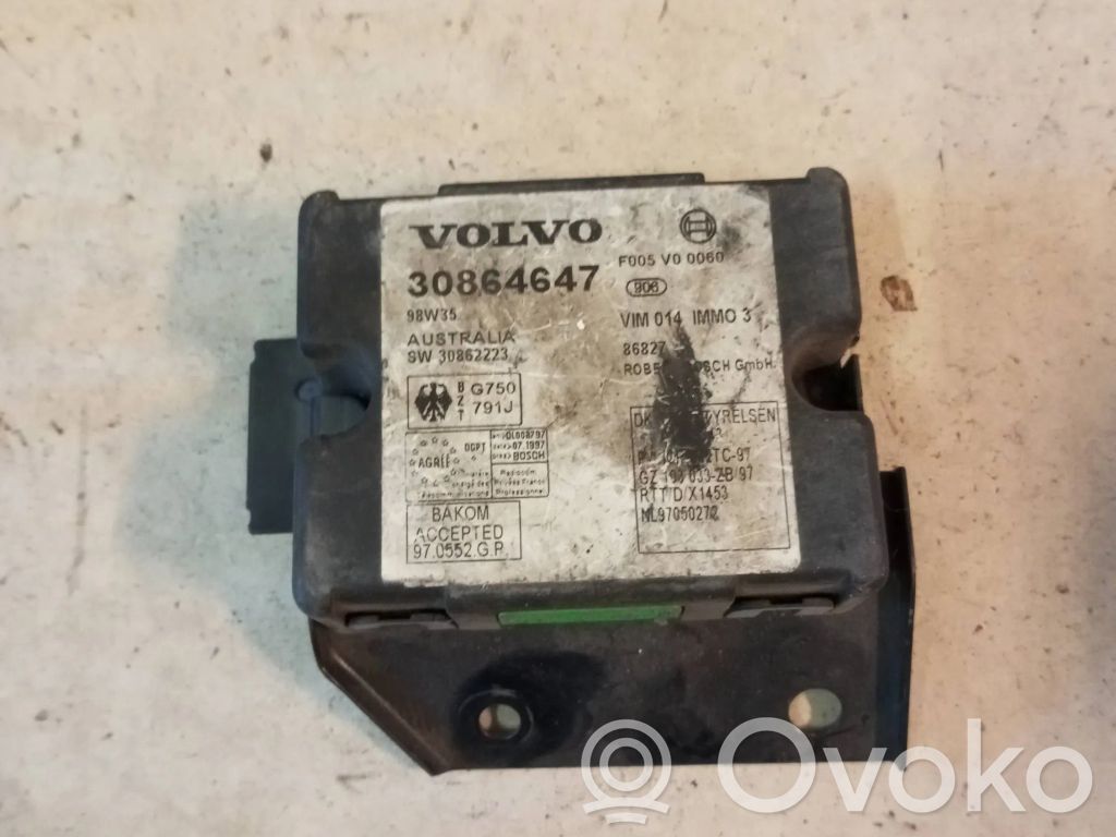 Volvo S40, V40 Immobilizer control unit/module 