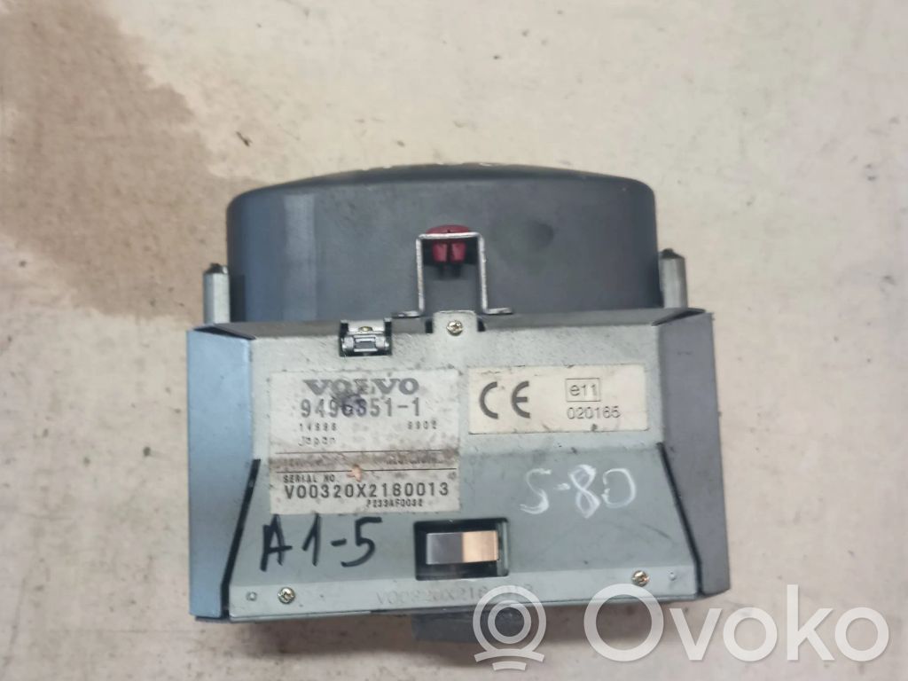 Volvo S80 Radio/CD/DVD/GPS head unit 