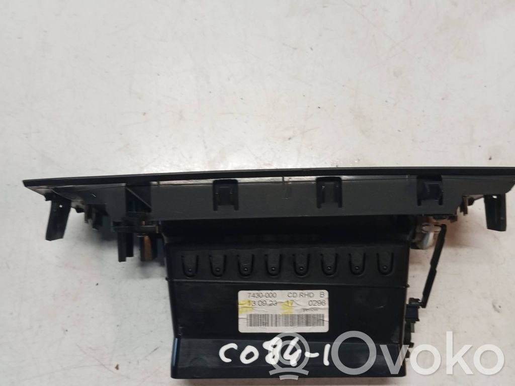 Volvo S60 Centrālais gaisa ventilācijas režģis 