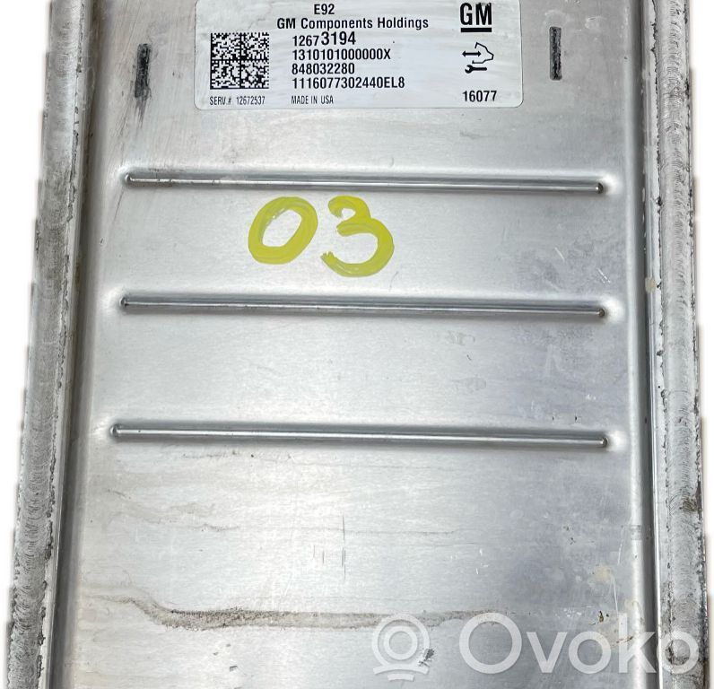 Engine control unit/module   12673194