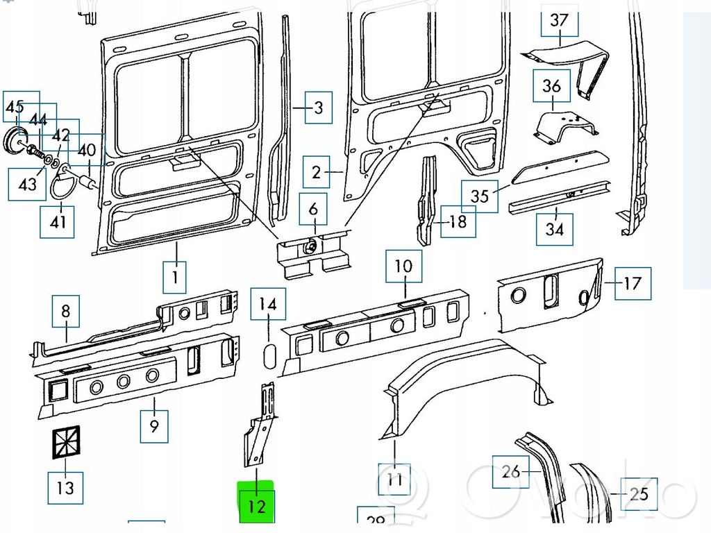 Kit de carrocería completo   2D1809393