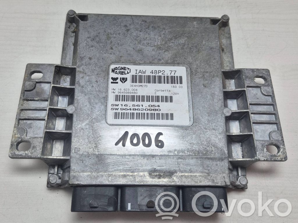 Peugeot 206 CC Engine control unit/module 