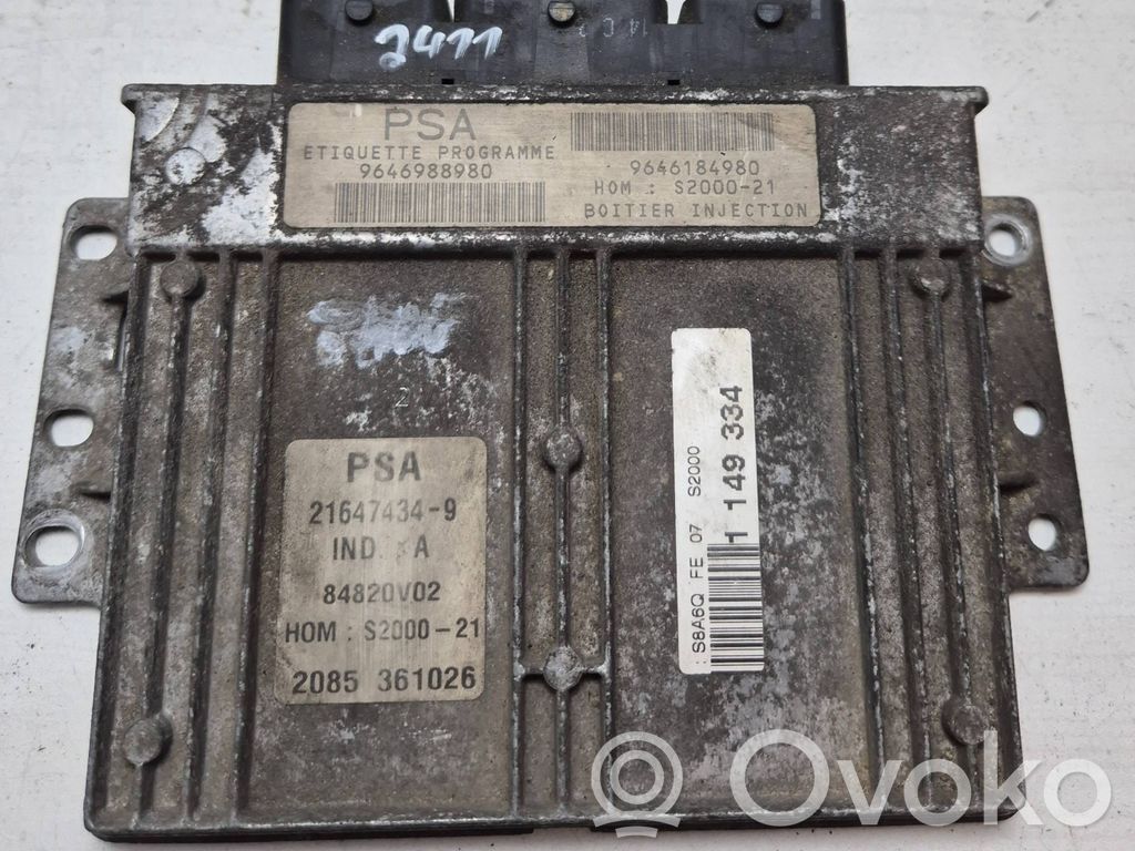 Engine control unit/module   9646988980,9646184980