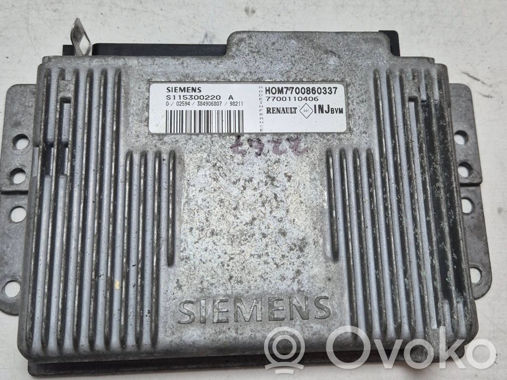 Renault Megane I Sterownik / Moduł ECU 