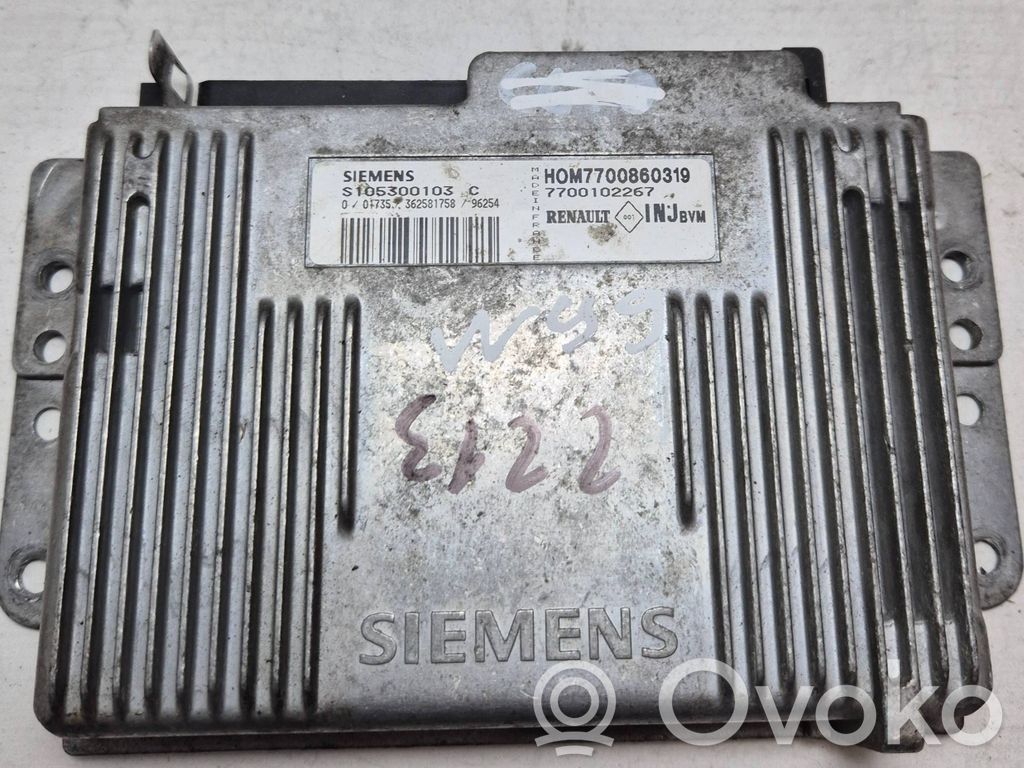 Renault Megane I Engine control unit/module 