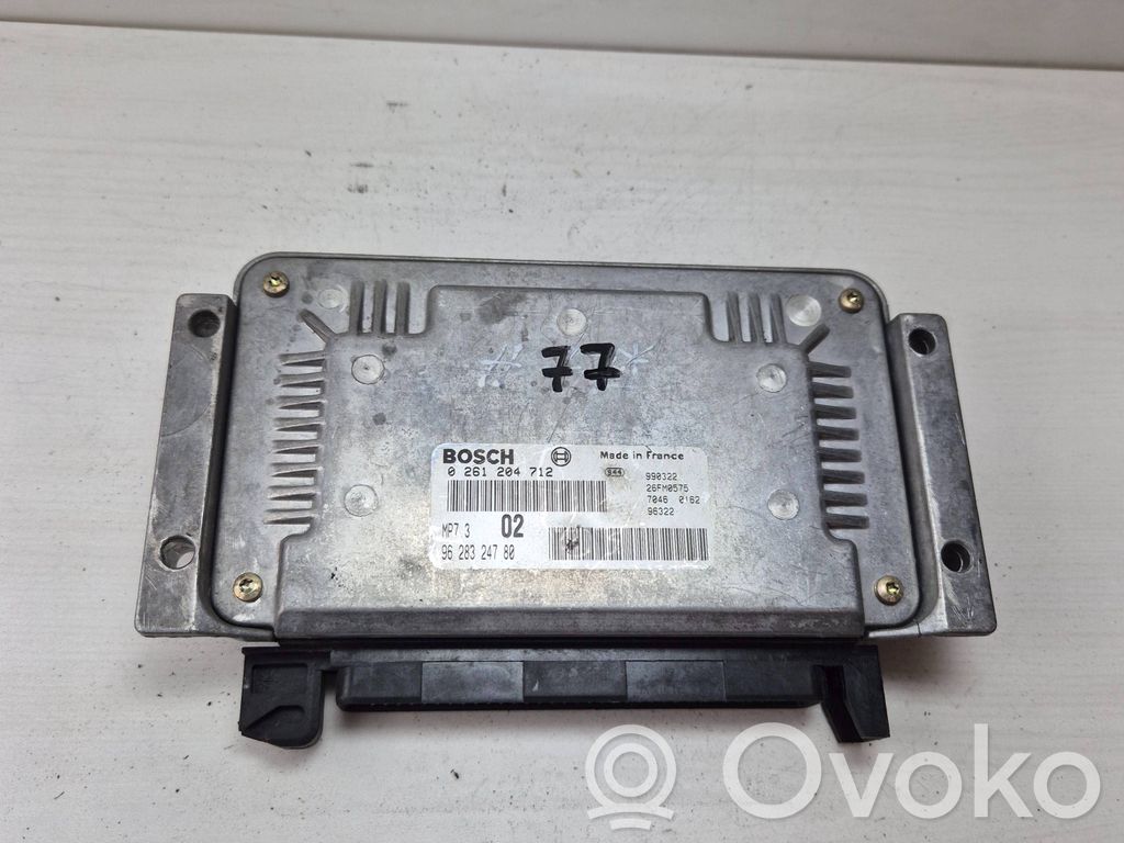 Peugeot 206 Engine control unit/module 