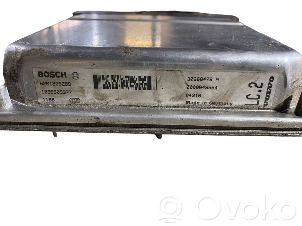 Engine control unit/module   30668478A,1039S05977,0261208289
