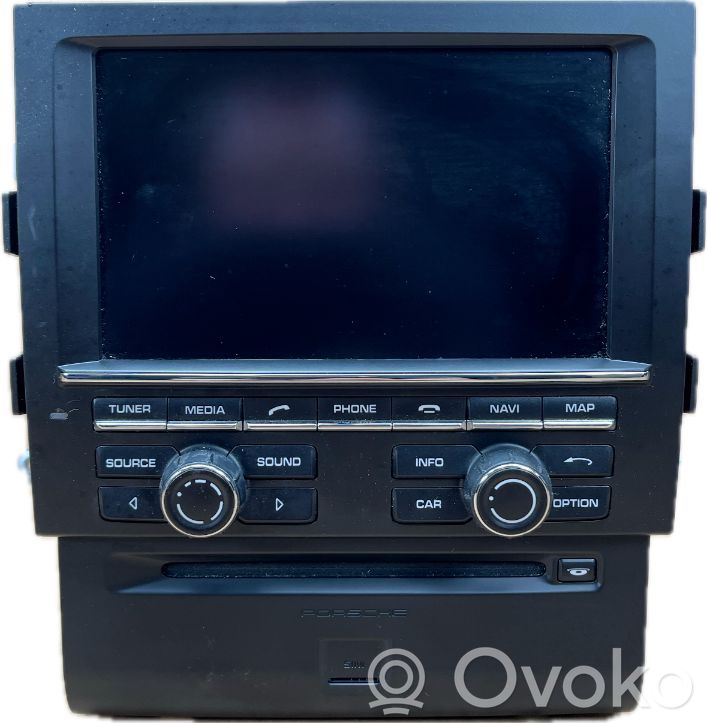 Porsche Macan (95B) Panel / Radioodtwarzacz CD/DVD/GPS 
