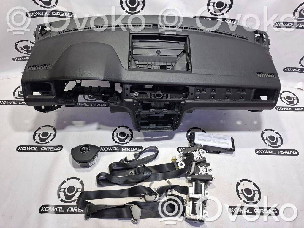Volkswagen Caddy Juego de airbag con panel 