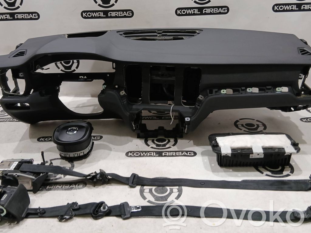 Volvo V60 Комплект подушек безопасности с панелью 