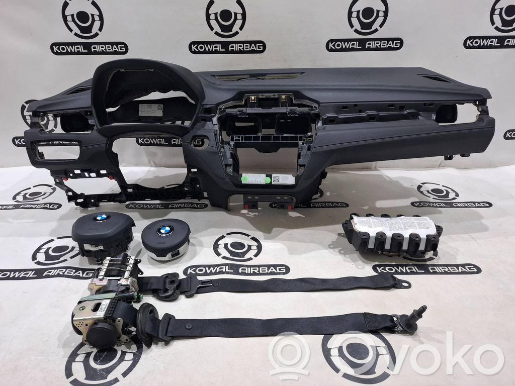 BMW X1 F48 F49 Zestaw poduszek powietrznych z panelem 