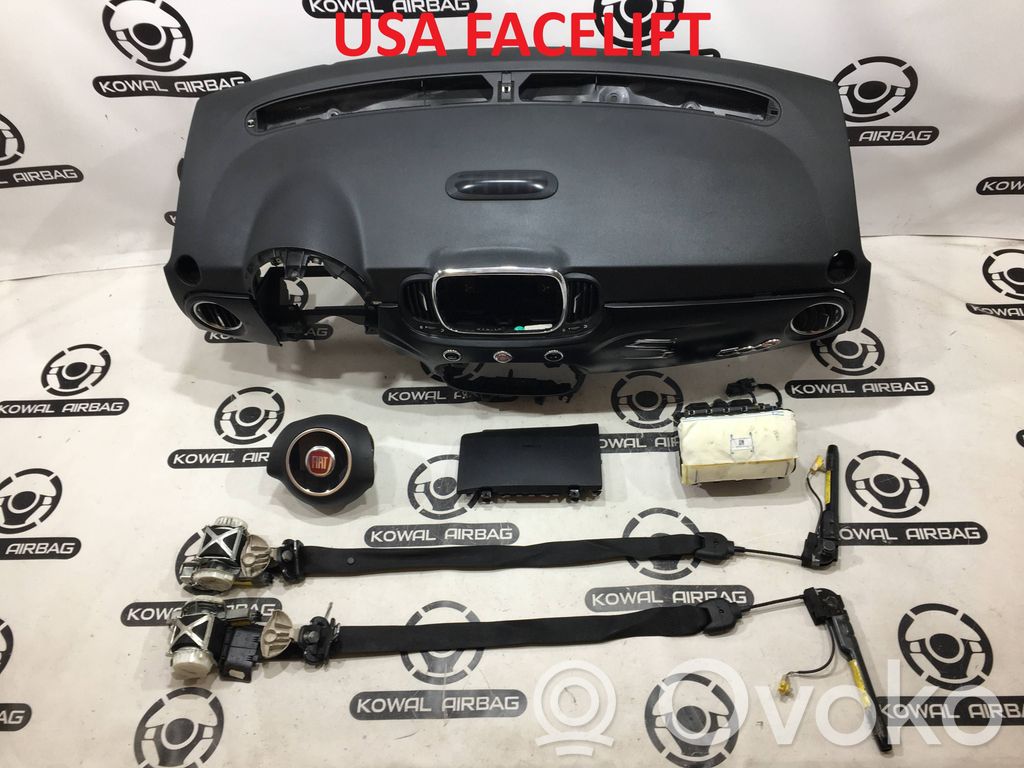 Fiat 500E Oro pagalvių komplektas 