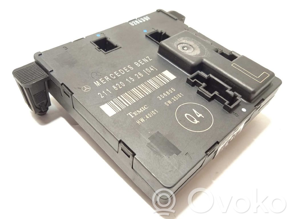 Mercedes-Benz E W210 Centralina/modulo portiere 
