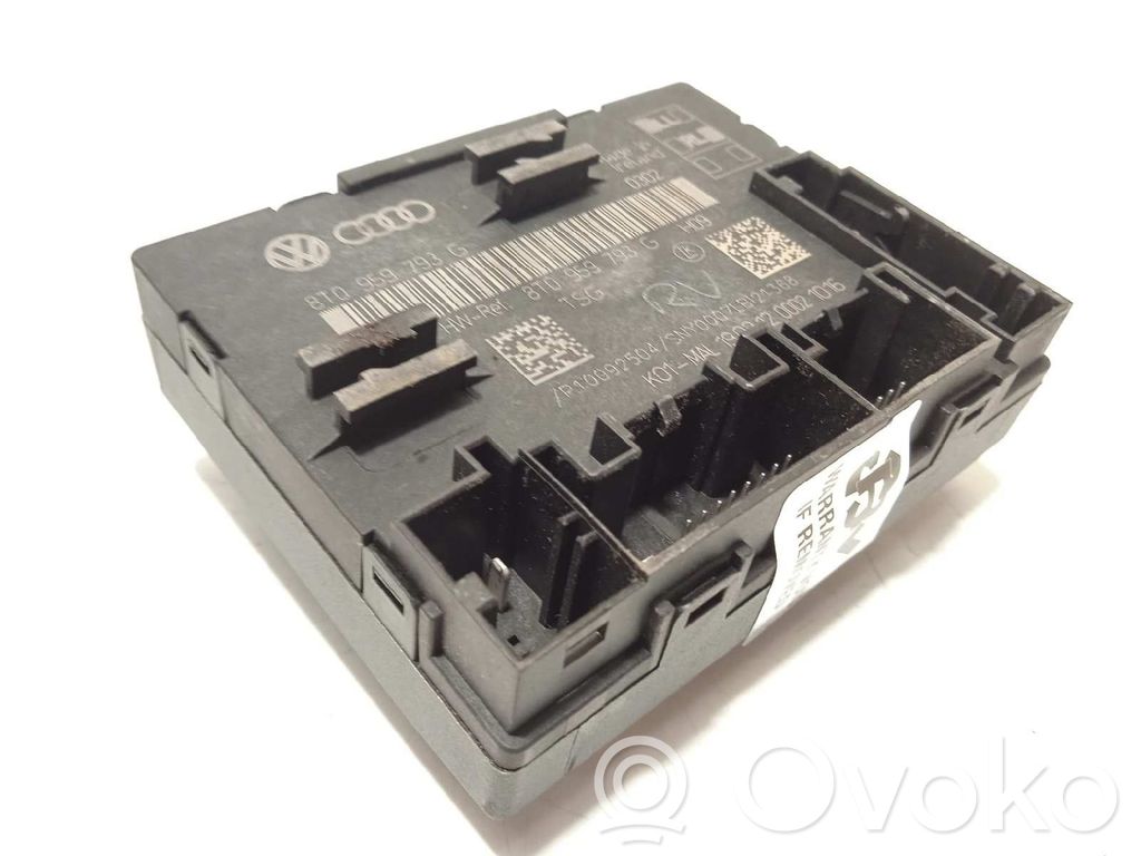 Unitate/modul comandă uși   8T0959793G