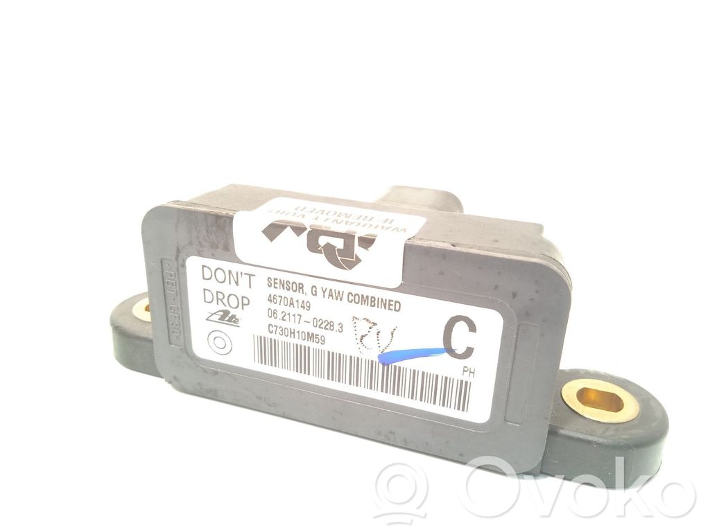 ESP Drehratensensor Querbeschleunigungssensor   4670A149,C730H10M59