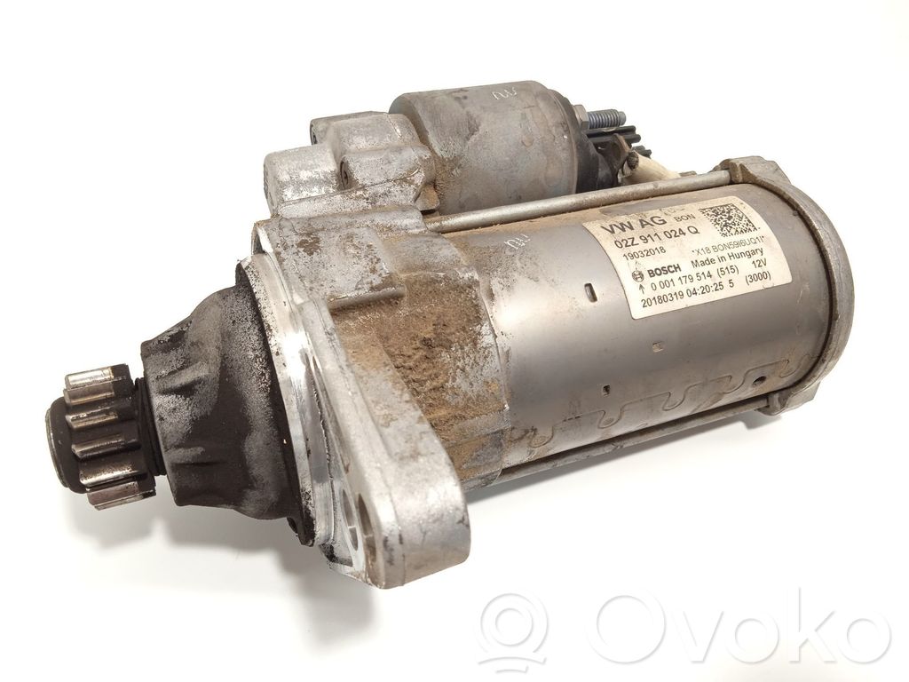 Motor de arranque   02Z911024Q,0001179514