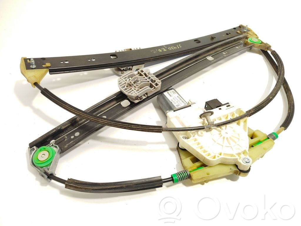 Audi Q7 4L Alzacristalli della portiera posteriore con motorino 